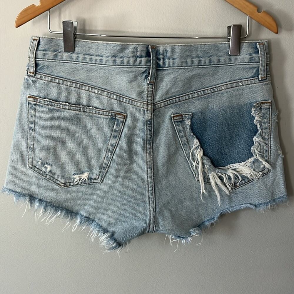 * Agolde Denim Shorts Size 26 - Picture 4 of 12
